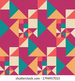 Bright colors of seamless pattern.