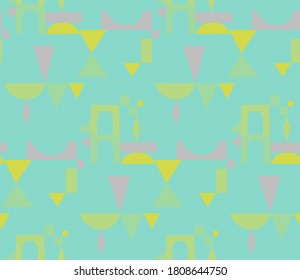 Bright colors of seamless pattern.