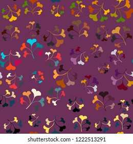 Bright colors seamless vector, small pattern, saturated background