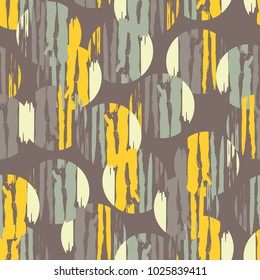 Bright colors and simple shapes. Trendy seamless pattern designs.