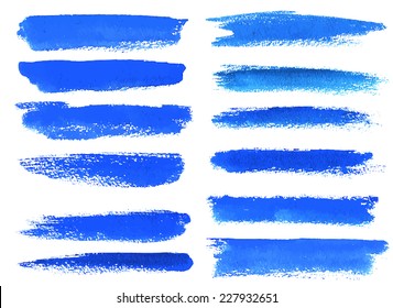 Bright colors vector marker stains 