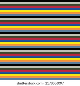 Bright colour seamless lines pattern Background. Line fabric print