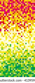 bright coloured picturesque geometrical background for advertising of clothes on an autumn theme