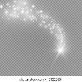 A bright comet