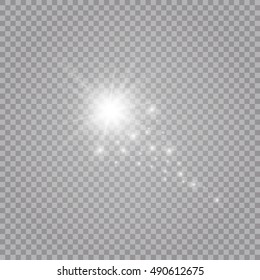 A bright comet