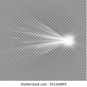 A bright comet