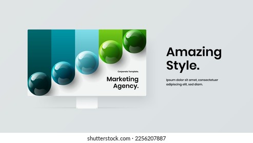 Diseño de sitio de simulación en la pantalla del equipo brillante. Ilustración vectorial de diseño de sitios web aislados.