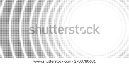 Bright concentric circular tunnel light background with smooth glowing rings and futuristic depth effect, modern abstract radiating design for technology and digital visuals