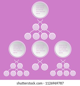 Bright concept of infographics. Vector illustration. Can be used for workflow layout, web design, diagram, number options, table.