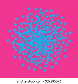 Bright confetti background