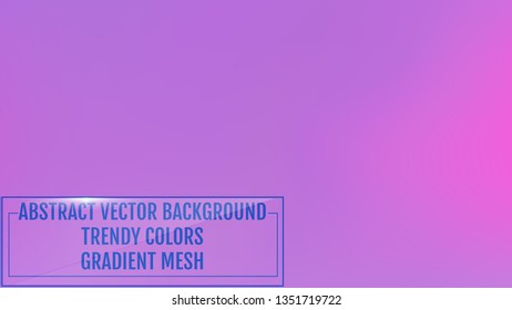 Bright cosmic mesh gradient background. Smooth trendy modern colors with light. Universe nebula concept for your graphic design, banner, poster, user interface or mobile app.