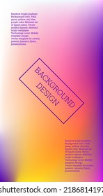 Bright cover or background design. Pink, green, yellow, red, blue, purple color. Minimal set of liquid colors. Abstract bright wallpaper. Technology cover. Mobile template design.