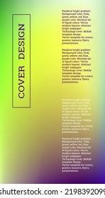 Bright cover or background design. Pink, green, yellow, red, blue, purple color. Minimal set of liquid colors. Abstract bright wallpaper. Technology cover. Mobile template design.