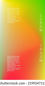 Tapa brillante o diseño de fondo. Color rosa, verde, amarillo, rojo, azul, violeta. Conjunto mínimo de colores líquidos. Resumen de papel pintado brillante. Cubierta tecnológica. Diseño de plantillas móviles.