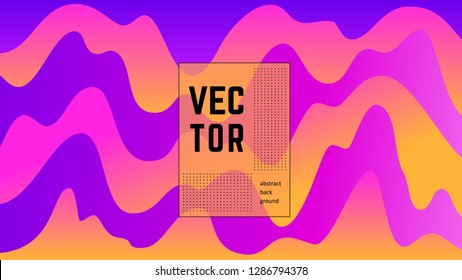 Bright cover for your design - banners, posters, placards, brochures, flyers etc. Eps10 vector template.