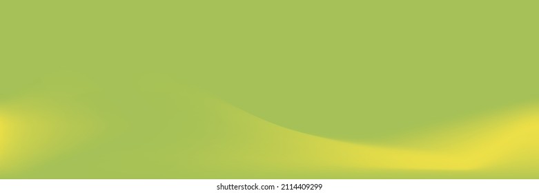 Bright Curve Fluid Simple Blurry Gradient Background. Green Summer Liquid Pastel Flow Lime Background. Wavy Lemon Smooth Yellow Vivid Gradient Mesh. Water Motion Light Fresh Vibrant Smooth Surface.