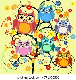 1,098 Owl Winking Stock Vectors, Images & Vector Art | Shutterstock