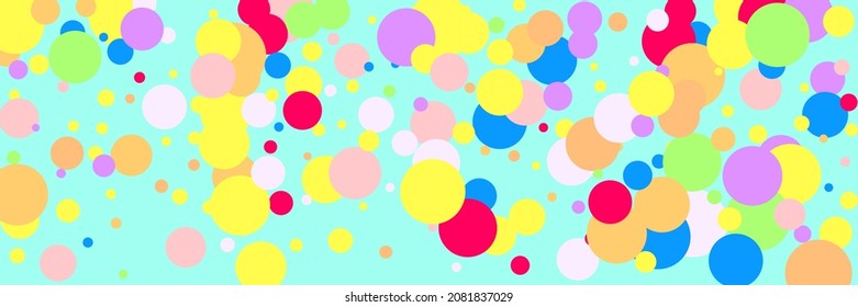 Bright Dark Violet Multicolor Children Green Composition. Pink Yellow Bordo Indigo Color Background. Play Purple Rainbow Vibrant Circles Pattern. Beige Red Blue Kids White Pastel Background.