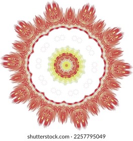 A bright decorative shining star. Vector file for designs.
