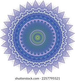 A bright decorative shining star. Vector file for designs.