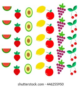 bright delicious fruit
