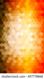 bright disco party background. hexagon vector pattern for design