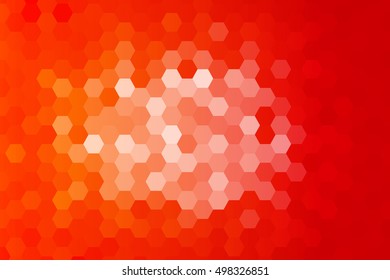 bright disco party background. hexagon vector pattern for design