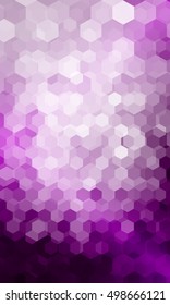 bright disco party background. purple color. hexagon vector pattern for design