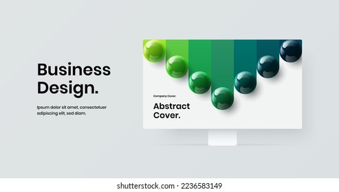 Diseño de pantalla del sitio web de simulación en pantalla brillante. Plantilla de diseño de vectores de página de aterrizaje Vivid.