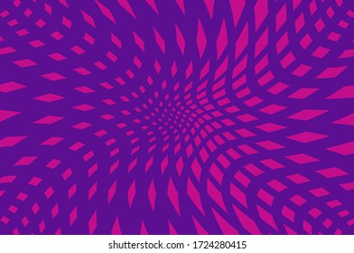 Fondo dinámico brillante con formas coloridas, líneas Ilustración vectorial