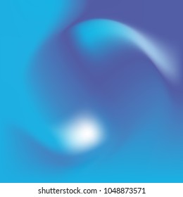 Bright dynamic blue-violet-white gradient mesh background