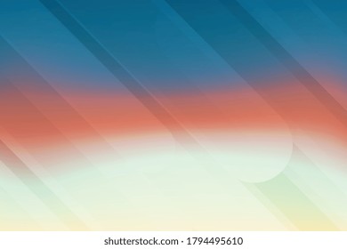 Bright dynamic shapes on an abstract blurred background. Modern concept design template wallpaper. Vector illustration eps10