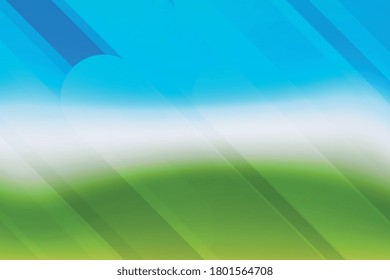 Bright dynamic shapes on an abstract blurred background. Modern concept design template wallpaper. Vector illustration eps10