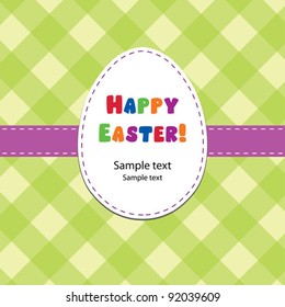 Bright Easter card