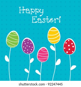 Bright Easter card