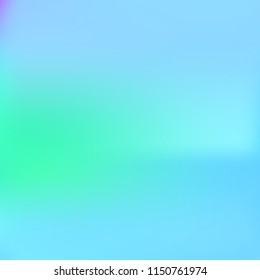 Bright eco gradient. Abstract gradient mesh background.Multicolor blurry blend. Smooth colors texture. Beautiful natural light. Vibrant blur iridescent design. Bright soft gradient. Pastel element.