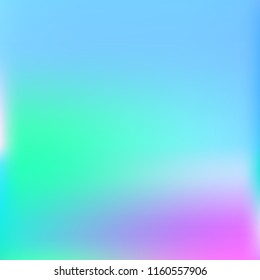 Bright eco gradient. Abstract gradient mesh background.Multicolor blurry blend. Smooth colors texture. Beautiful natural light. Vibrant blur iridescent design. Bright soft gradient. Pastel element.