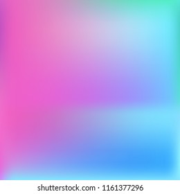 Bright eco gradient. Abstract gradient mesh background.Multicolor blurry blend. Smooth colors texture. Beautiful natural light. Vibrant blur iridescent design. Bright soft gradient. Pastel element.