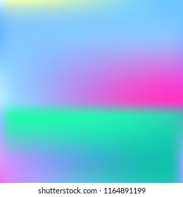 Bright eco gradient. Abstract gradient mesh background.Multicolor blurry blend. Smooth colors texture. Beautiful natural light. Vibrant blur iridescent design. Bright soft gradient. Pastel element.