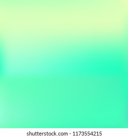 Bright eco gradient. Abstract gradient mesh background.Multicolor blurry blend. Smooth colors texture. Beautiful natural light. Vibrant blur iridescent design. Bright soft gradient. Pastel element.
