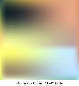 Bright eco gradient. Abstract gradient mesh background.Multicolor blurry blend. Smooth colors texture. Beautiful natural light. Vibrant blur iridescent design. Bright soft gradient. Pastel element.