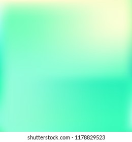 Bright eco gradient. Abstract gradient mesh background.Multicolor blurry blend. Smooth colors texture. Beautiful natural light. Vibrant blur iridescent design. Bright soft gradient. Pastel element.