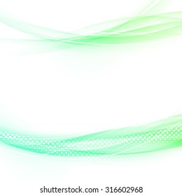 Bright eco green modern abstract hi-tech background minimalistic layout. Vector illustration