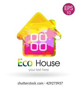 Bright eco house