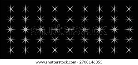 A bright, elegant star symbol representing light, hope, and inspiration. Designed with clean lines and a balanced shape, this star icon adds a sense of positivity and shine to any creative project. 