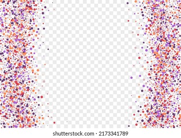 Bright Element Background Transparent Vector. Geometric Fiesta Template. Multicolored Top. Colorful Round Fete. Circle Flying Design.