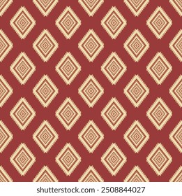 Bright Ethnic Patterns Embroidery seamless. Vintage tribal Navajo Traditional Geometric art Aztec. Design for wallpaper, texture, textile, fabric, clothing,  wrapping, batik, sarong.