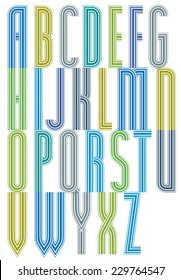 Bright expressive font, tracery drop caps.