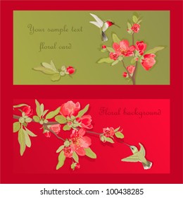 Bright festive cards with a place for your text