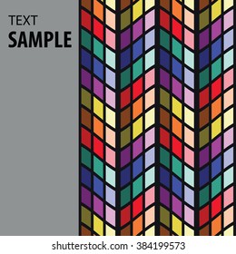 Bright festive colorful background, business brochure design sample, flyer layout, party invitation, poster design, vector illustration